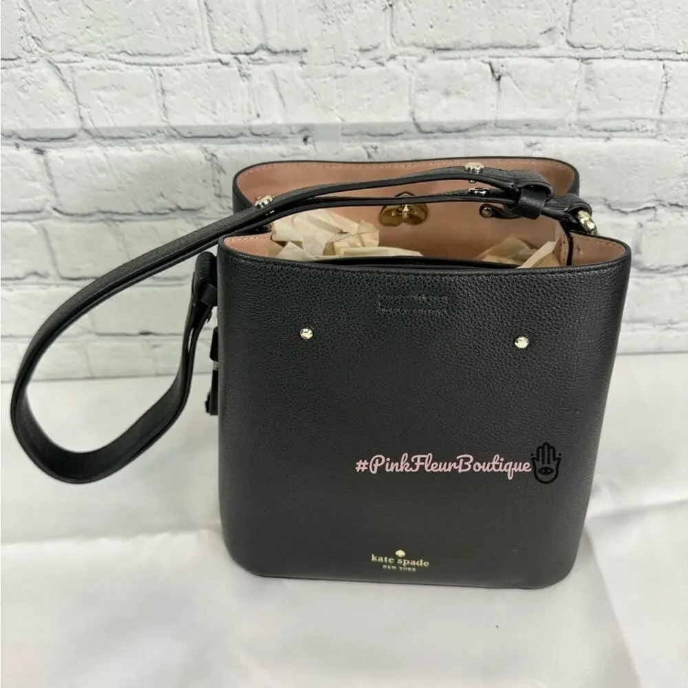 #KATE SPADE New York Marti Bucket Bag Black NWT*